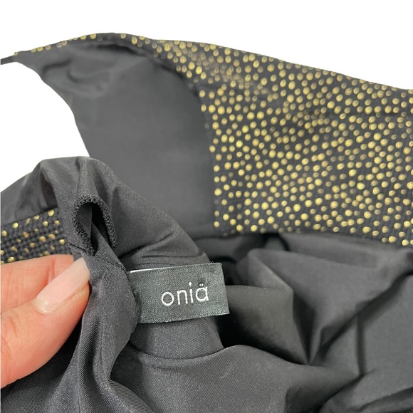 Onia | Ginny One Piece in Black/Gold Small - Picture 2 of 5